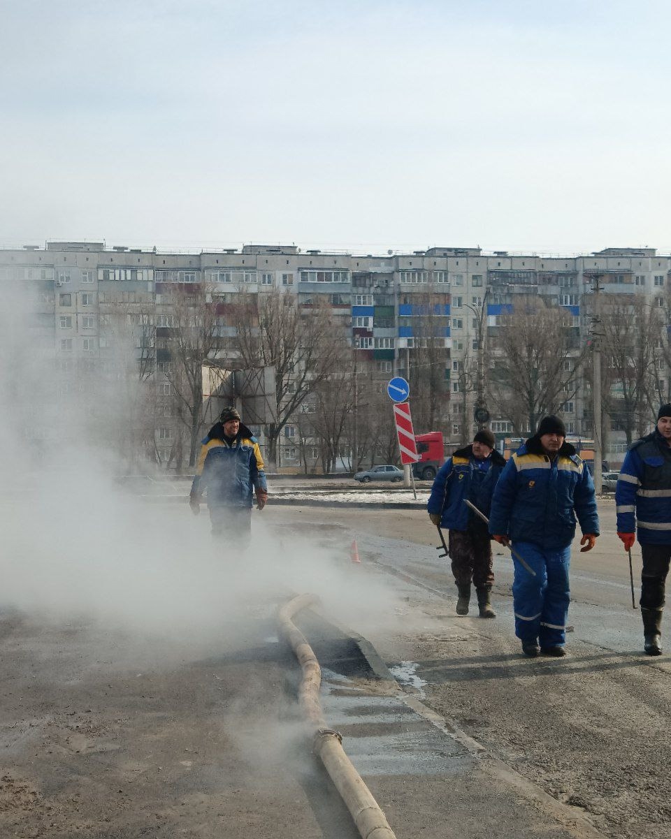 В Курске в Железногорском округе проходят гидравлические испытания теплосетей